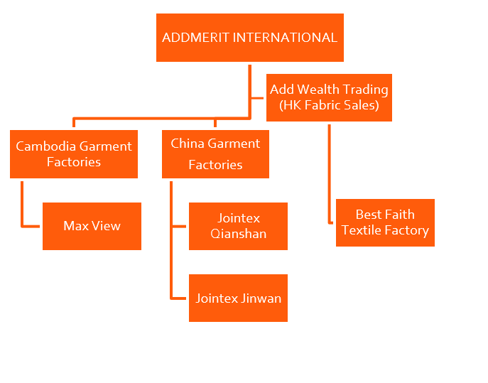 Addmerit Organization Structure